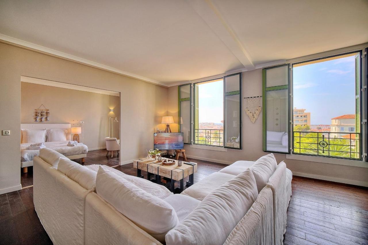 Immogroom - Large Apartment - Parking - Air Conditioning - Sea View - Wifi Cannes Exterior foto